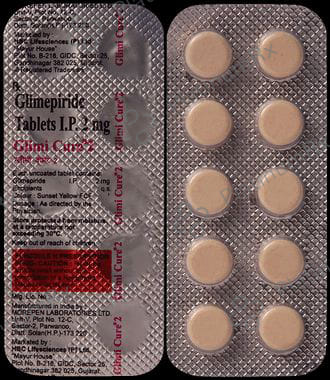 Glimicure 2mg Tablet 10s