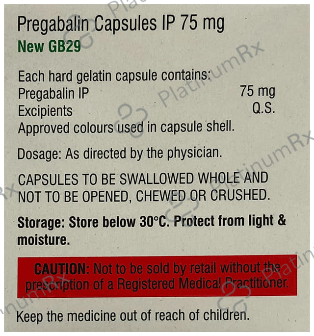 New GB29 Capsule 15 capsules