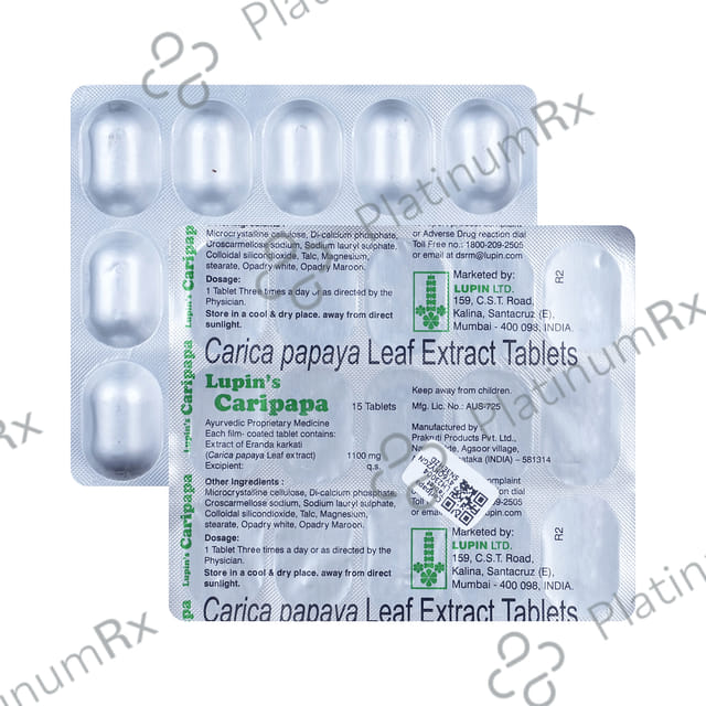 Caripapa Tablet 15s