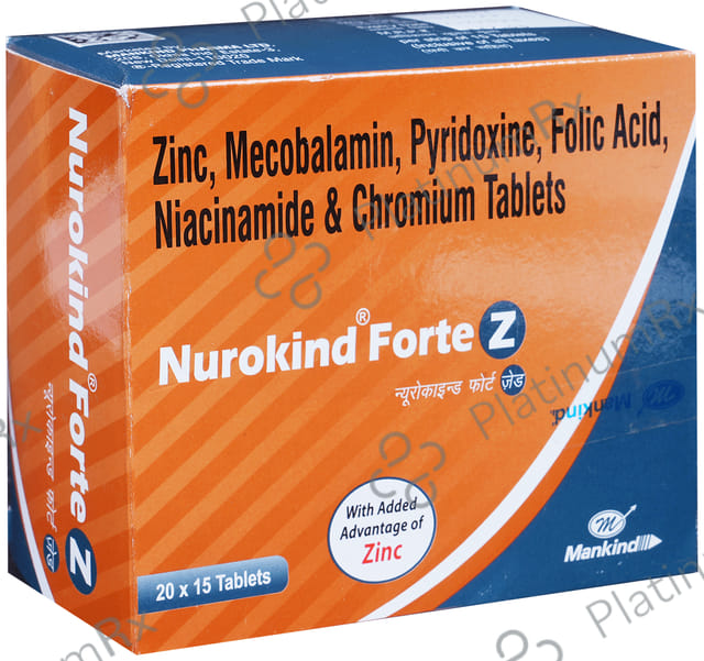 Nurokind Forte Z Tablet 15s