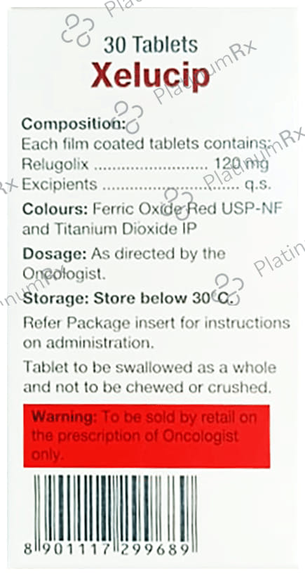 Xelucip 120mg Tablet 30s