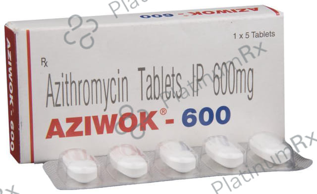 Aziwok 600mg Tablet 5s
