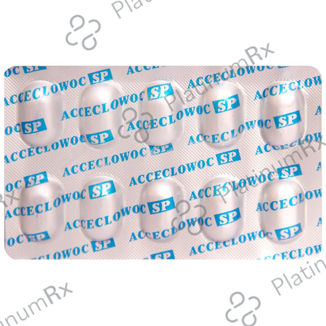 Acceclowoc SP 100/325/15mg Tablet 10s
