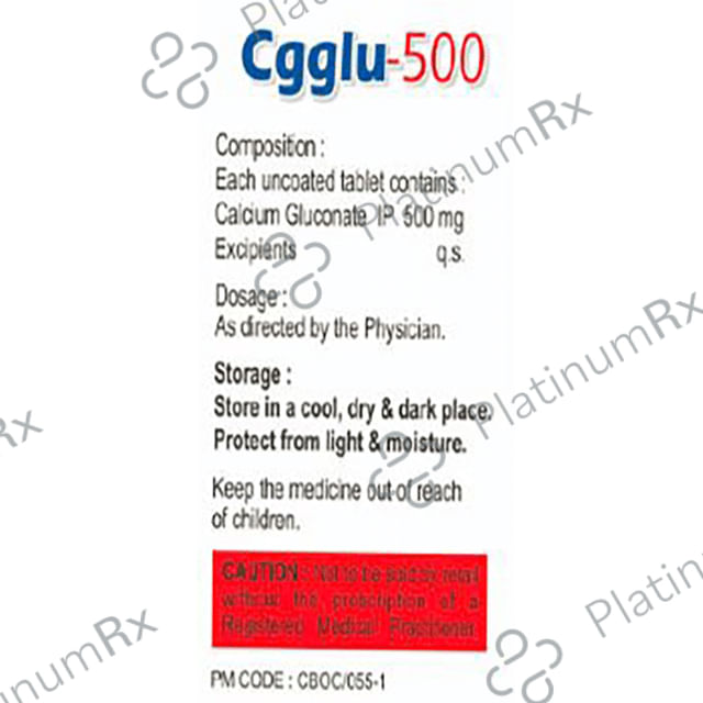 Cgglu 500 Tablet