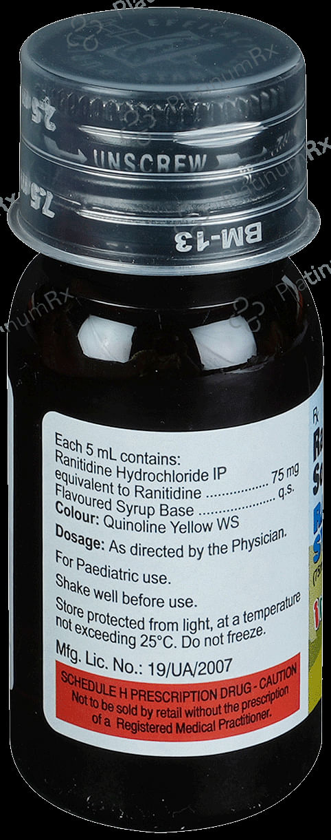 Rantac Infant 75mg Syrup Mint 30ml