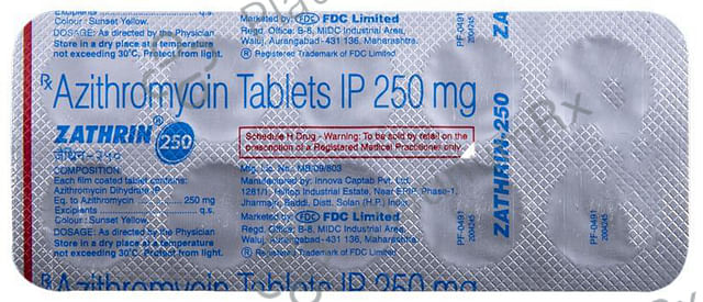 Zathrin 250mg Tablet 10s