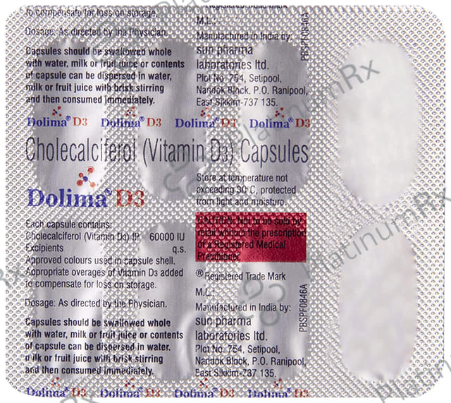 Dolima D3 Capsule 8s