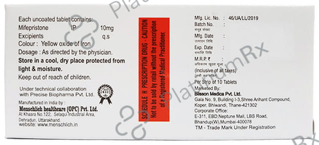 Fibrocede 10 Tablet