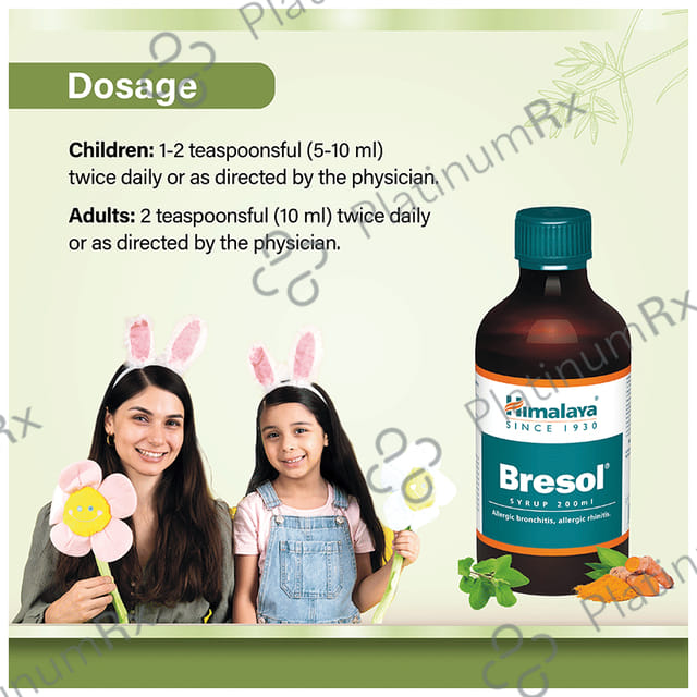 Himalaya Bresol Syrup 200ml