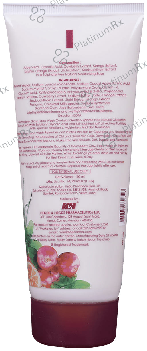 Dermadew Glow Face Wash 100ml