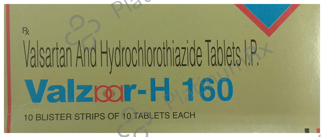 Valzaar H 12.5/160mg Tablet 10s