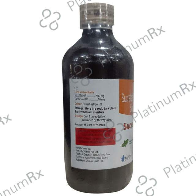 Sucralcoat O Suspension Peppermint Flavour Sugar Free 200ml