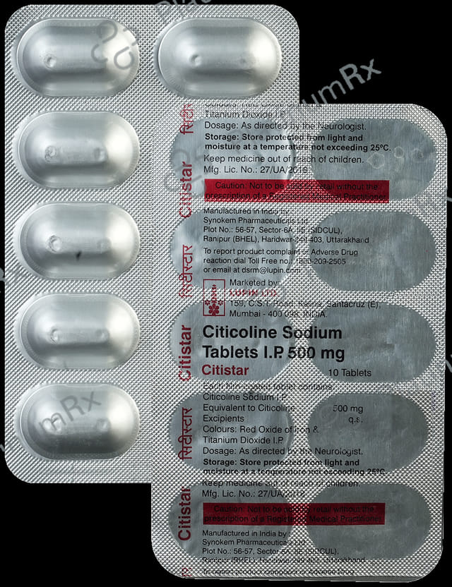 Citistar 500mg Tablet 10s