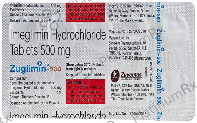 Zuglimin 500mg Tablet 10s