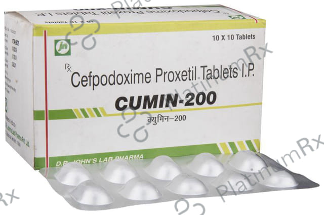 Cumin 200mg Tablet 10s