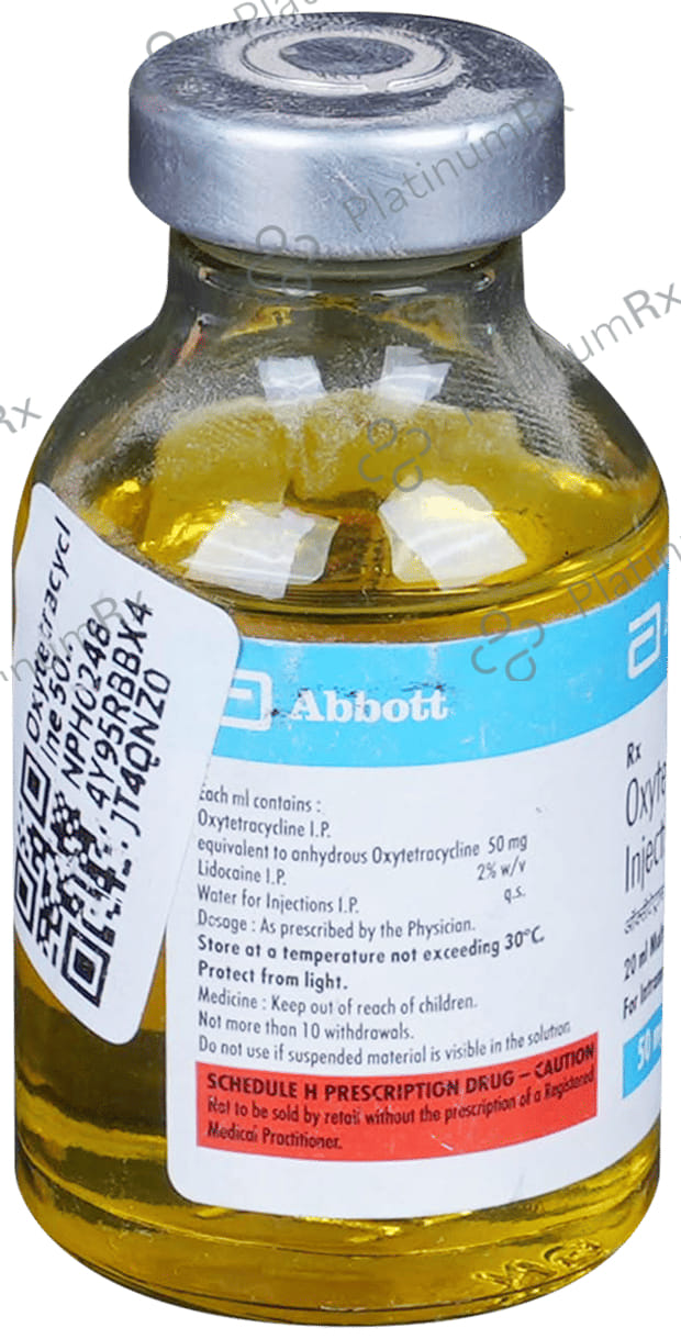 Oxytetracycline 50mg Injection 20ml