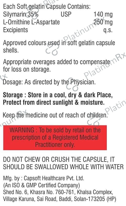 Livpalm S 250/140mg Softgel Capsule 10s