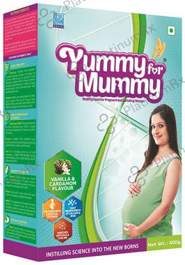 Yummy for Mummy Pregnant and Lactating Women Supplement Vanilla & Cardamom