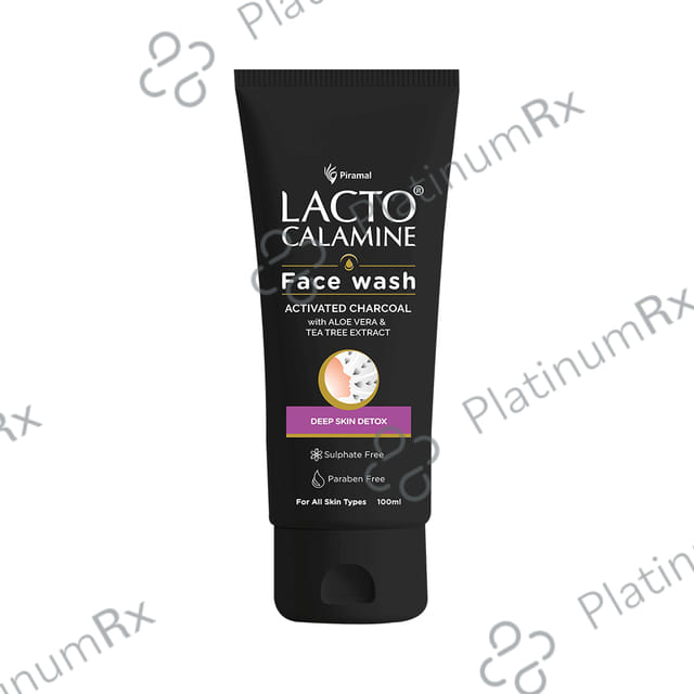 Lacto Calamine Activated Charcoal Face Wash