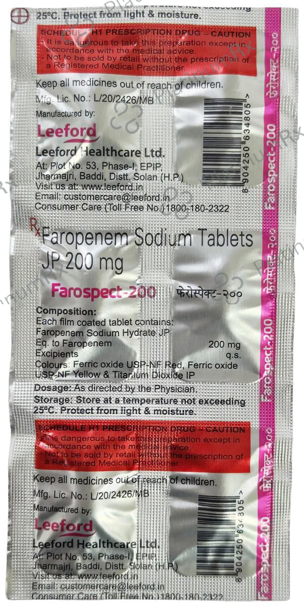 Farospect 200mg Tablet