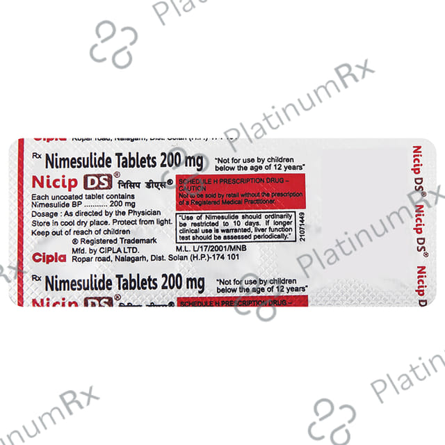 Nicip 200mg Tablet