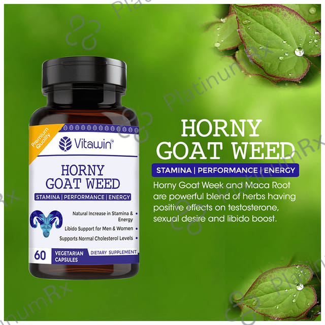 Vitawin Horny Goat Weed Vegetarian Capsule