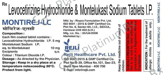 Montirej LC 5/10mg Tablet 10s