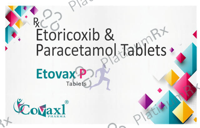 Etovax P 60/325mg Tablet 10s
