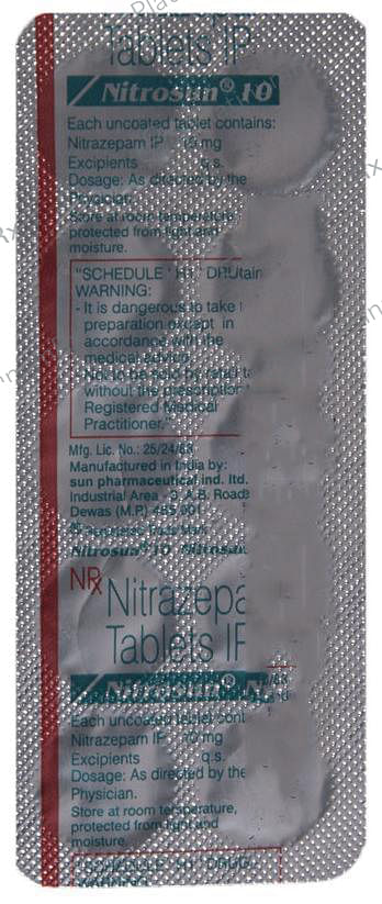 Nitrosun 10 Tablet