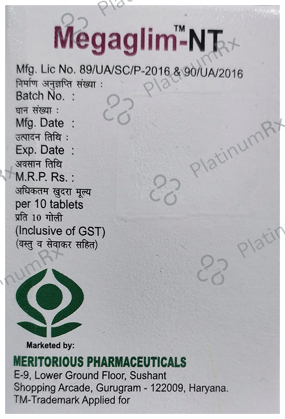 Megaglim NT Tablet SR 10s