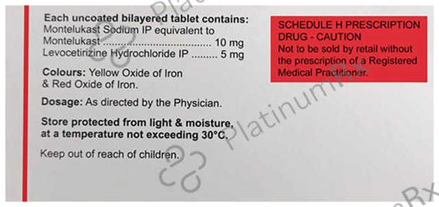 Montair LC 5/10mg Tablet 15s