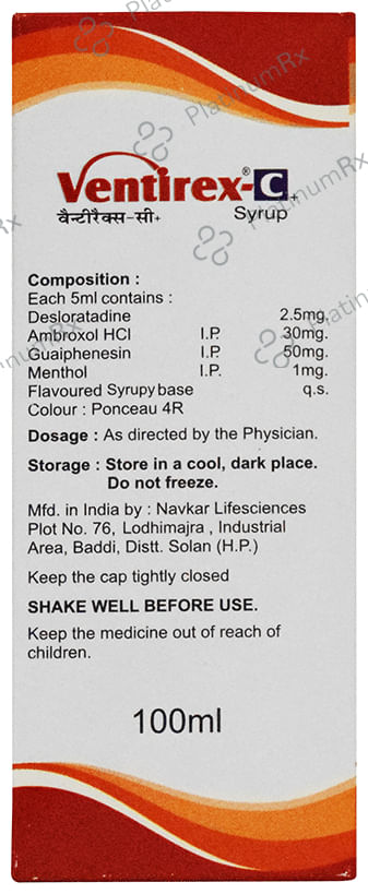 Ventirex-C Plus Syrup