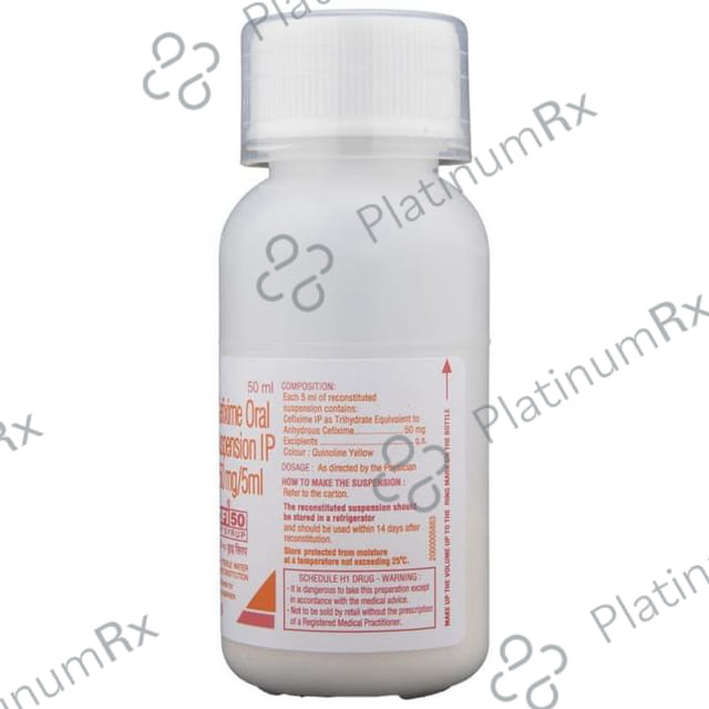 Zifi 50mg Dry Syrup 50ml