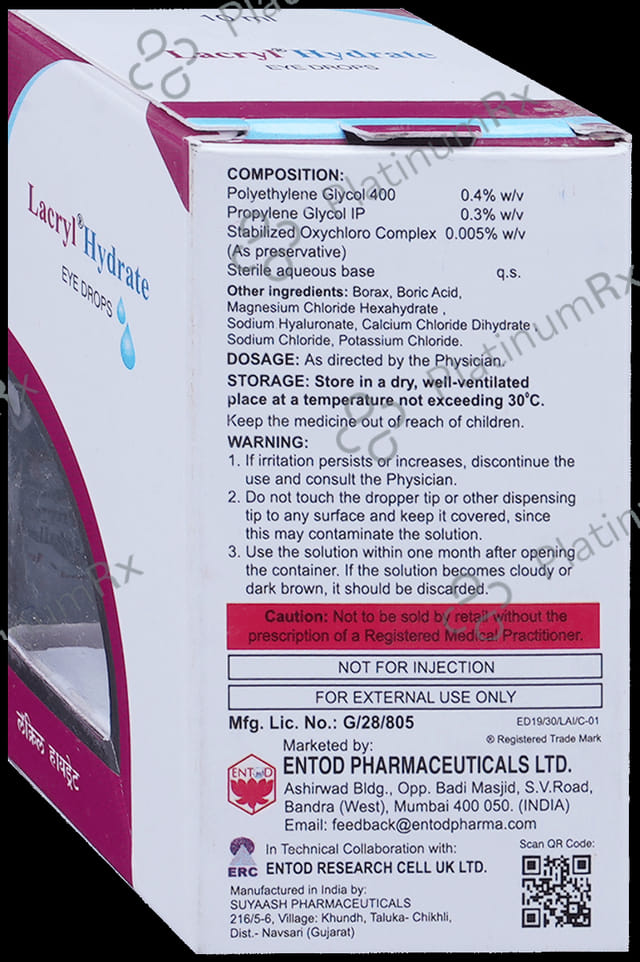 Lacryl Hydrate Eye Drop 10ml