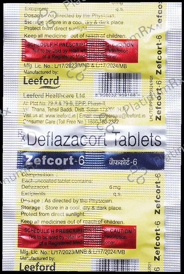 Zefcort 6 Tablet