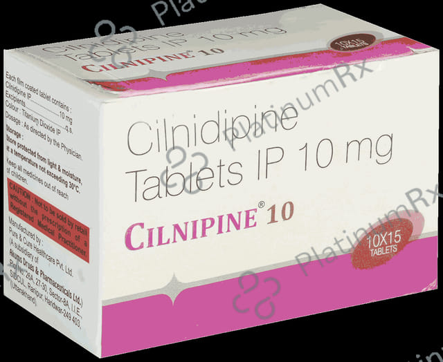 Cilnipine 10mg Tablet 15s