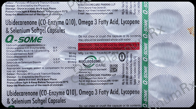 Q-Some Softgel Capsule