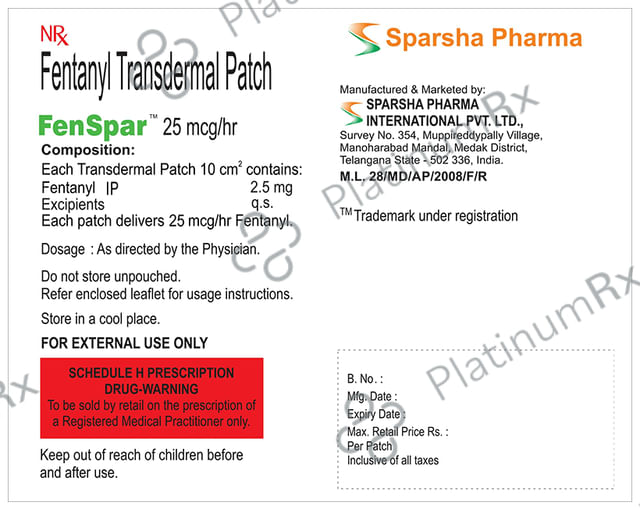 Fenspar 25mg Patch