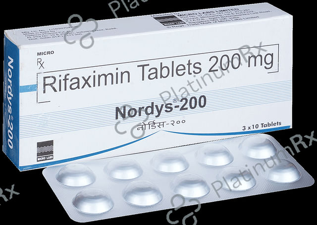 Nordys 200mg Tablet 10s