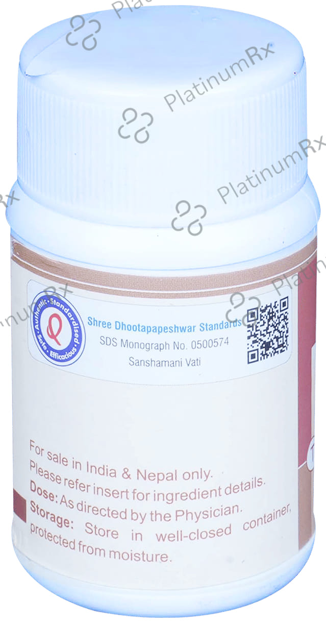 Dhootapapeshwar Sanshamani Vati