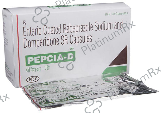 Pepcia D 30/20mg Capsule SR 10s
