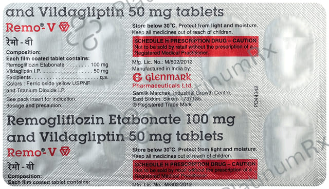Remo V 100/50mg Tablet 10s