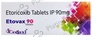Etovax 90mg Tablet 10s Fibovil Pharmaceuticals Pvt. Ltd.