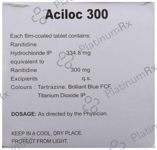 Aciloc 300mg Tablet 20s