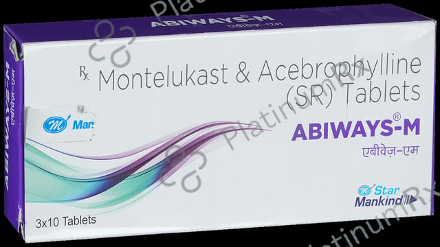 Abiways M 200/10mg Tablet SR 10s