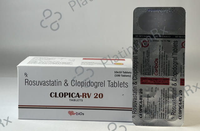 Clopica RV 20/75mg Tablet 10