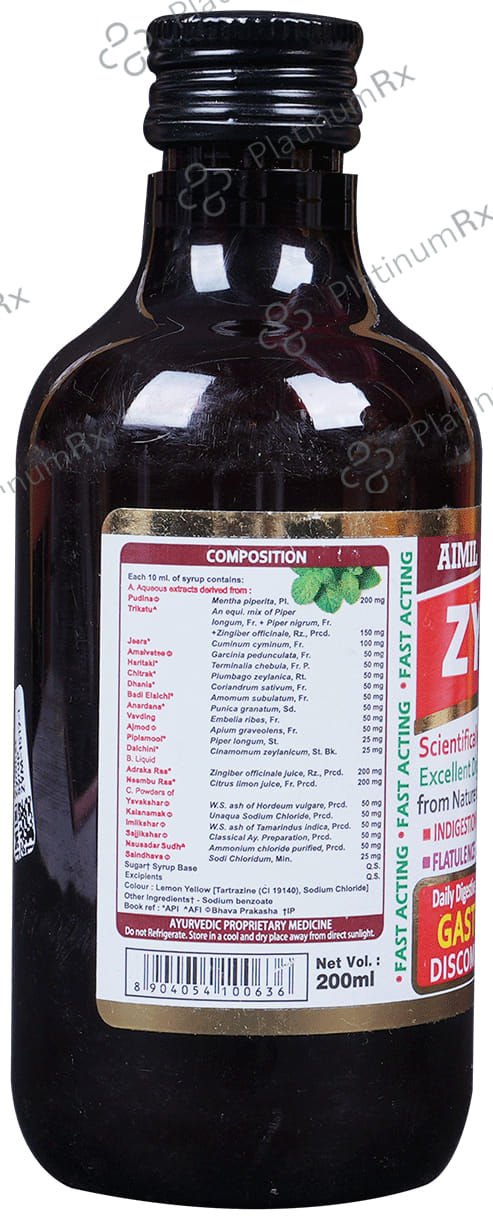 Aimil Zymnet Syrup 200ml