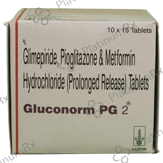 Gluconorm PG 2/500/15mg Tablet PR 15s