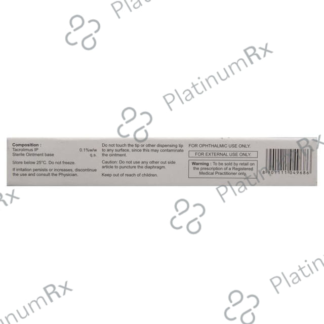 Talimus 0.1% Ointment 5gm
