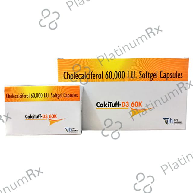 Calcituff-D3 60K Softgel Capsule